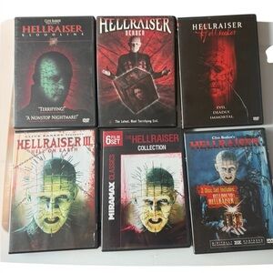 Hellraiser 6 Movie DVD Bundle